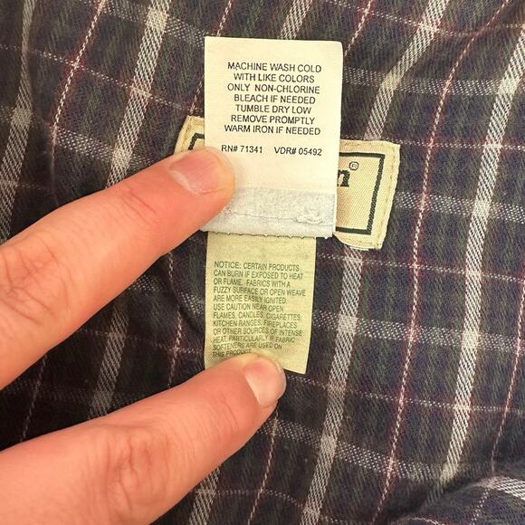 L.L. Bean Men’s Double L Classic Fit Flannel Lined Jeans Size 36x30 Winter - Picture 9 of 9